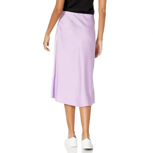 NWT The Drop Women's Maya Silky Slip Skirt - Picture 2 of 3